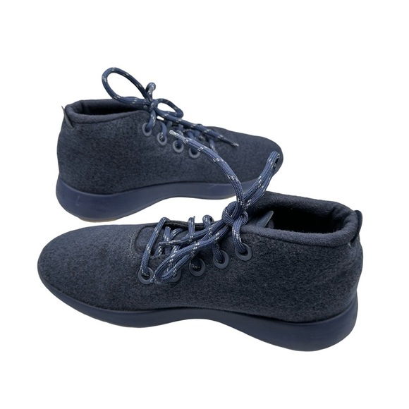 Allbirds Mizzles Wool Runner-Up Running Shoes Blue Mens 8 - Picture 3 of 7